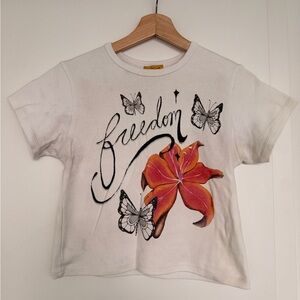Juliet Johnstone one-of-one baby tee